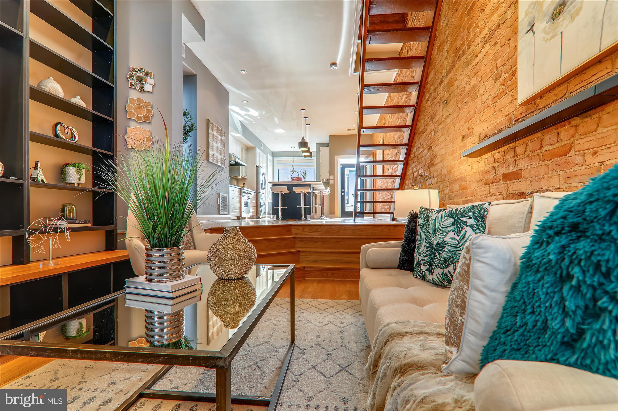 1402 E Street Southeast Washington, DC 20003 - Photo 9 of 40 Sunken Living Room