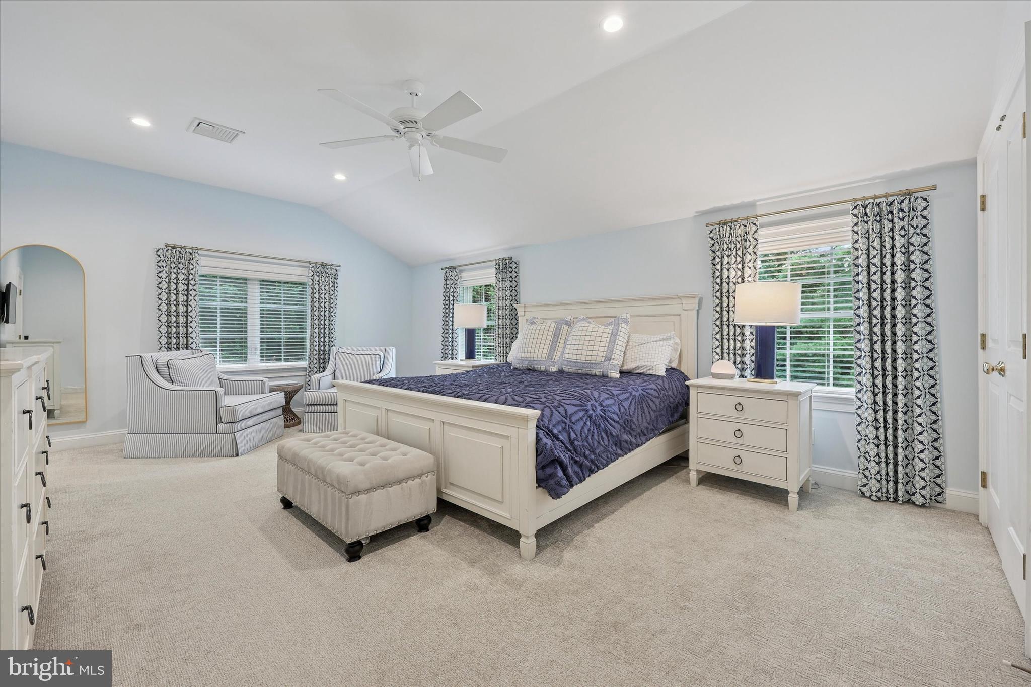 280 Deepdale Road Wayne, PA 19087 - Photo 24 of 35 a spacious bedroom with a bed and a large window