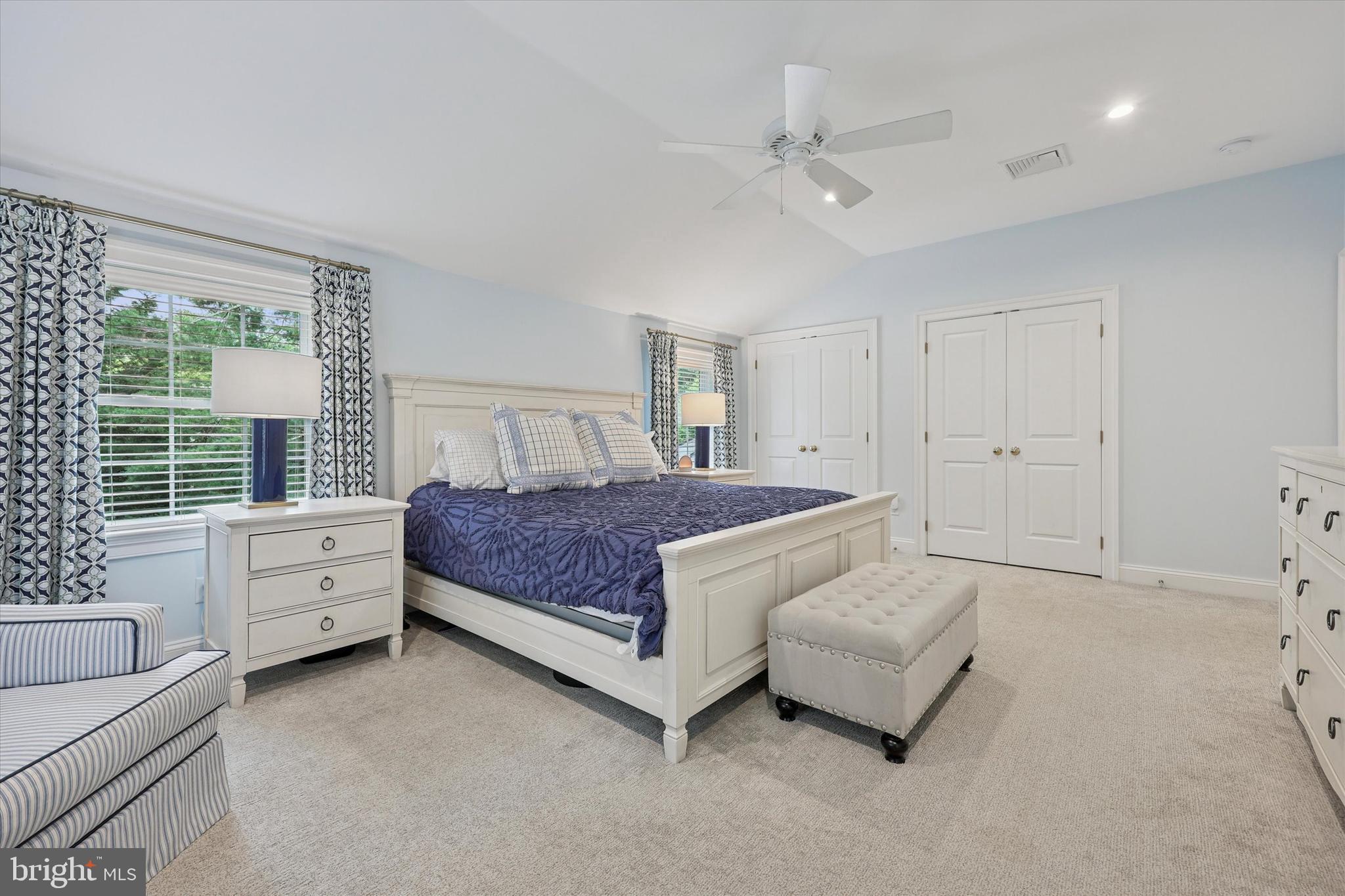 280 Deepdale Road Wayne, PA 19087 - Photo 25 of 35 a spacious bedroom with a bed and a large window
