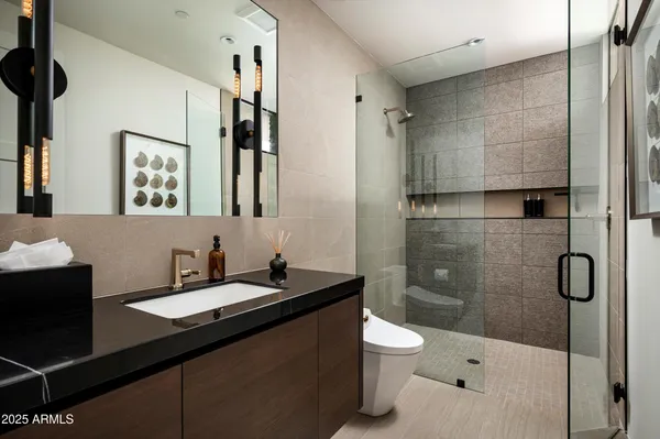 a kitchen with a stove and a microwave