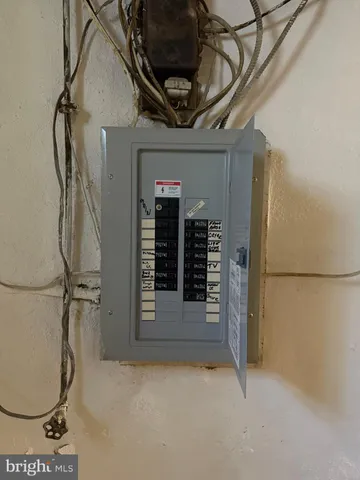 a view of storage and utility room