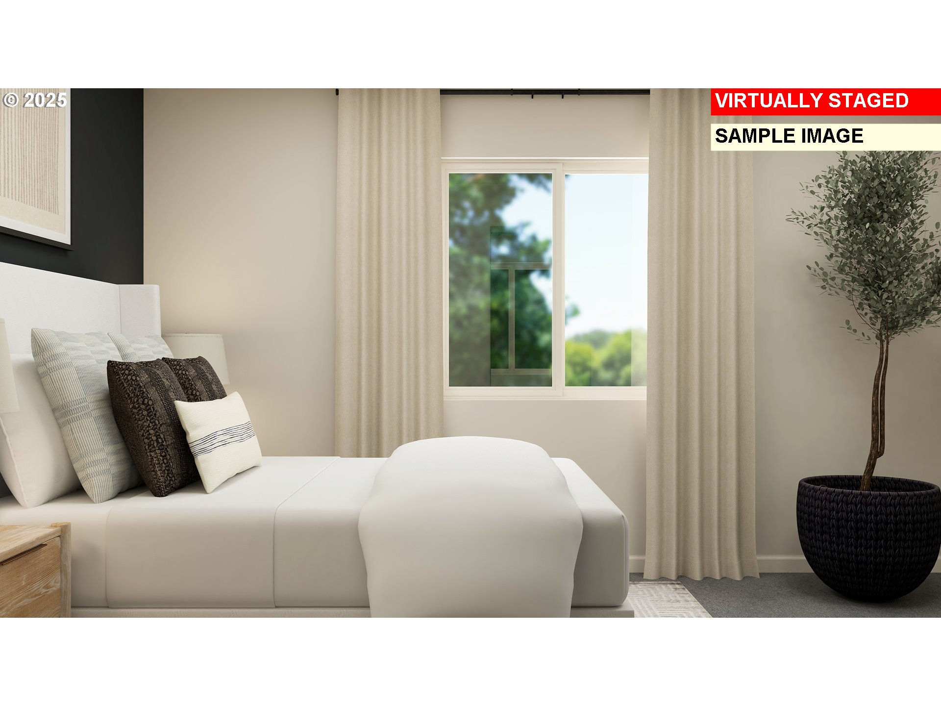 3065 Southwest Duniway Avenue Gresham, OR 97080 - Photo 9 of 24 a bedroom with a bed and a window