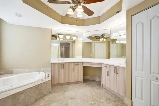 a view of city with tall buildings