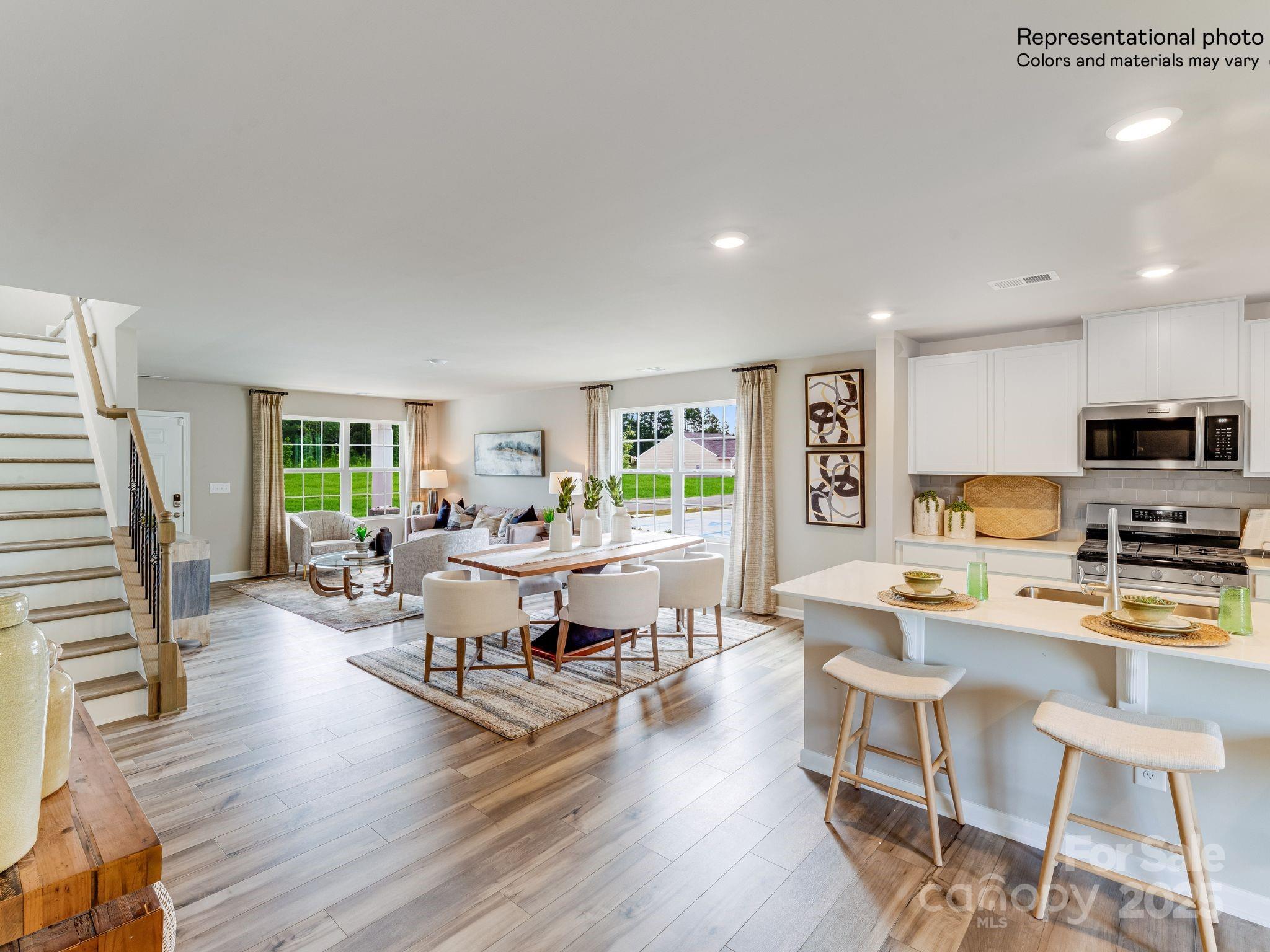 1623 Spring Edgemoor Sc 29712 Edgemoor, SC 29712 - Photo 15 of 30 a living room with stainless steel appliances furniture and a wooden floor