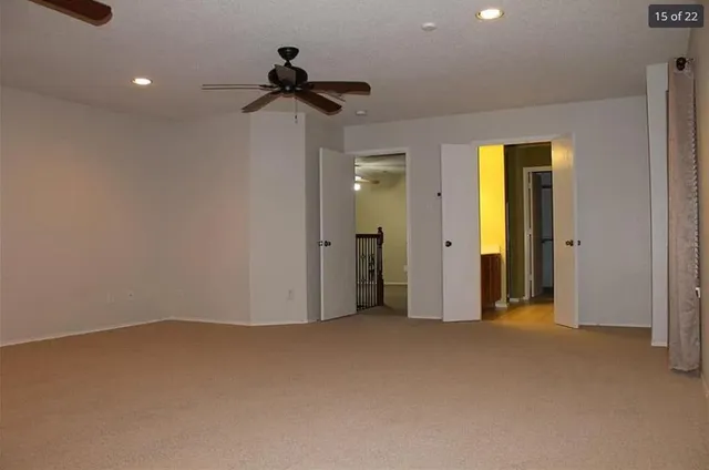 a view of empty room