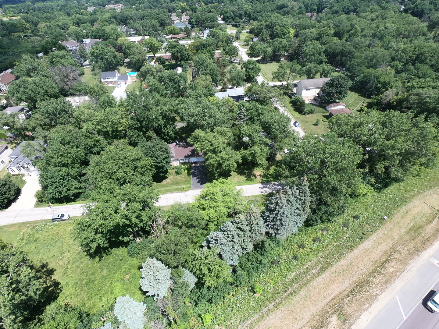 4N155 Niles Avenue Addison, IL 60101 - Photo 2 of 6 an aerial view of residential houses with outdoor space and trees