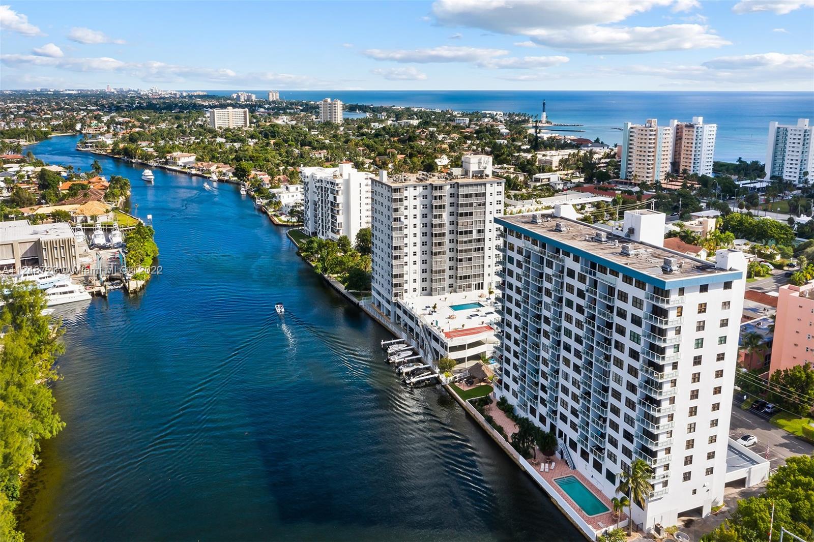 1401 North Riverside Drive, Unit 503 Pompano Beach, FL 33062 - Photo 30 of 30 a city view with water view