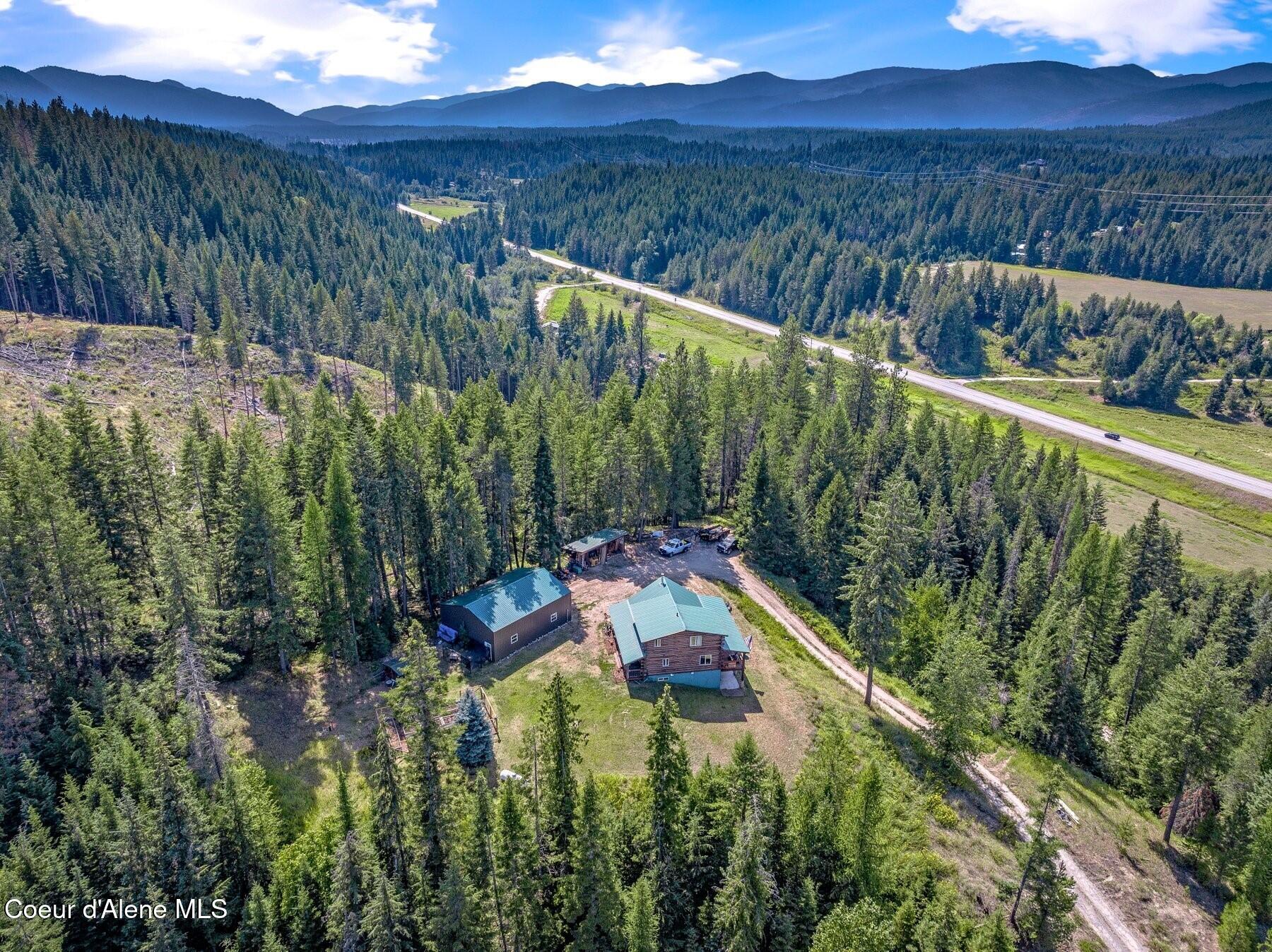 124 Brown Creek Road Naples, ID 83847 - Photo 43 of 65 Location Looking South