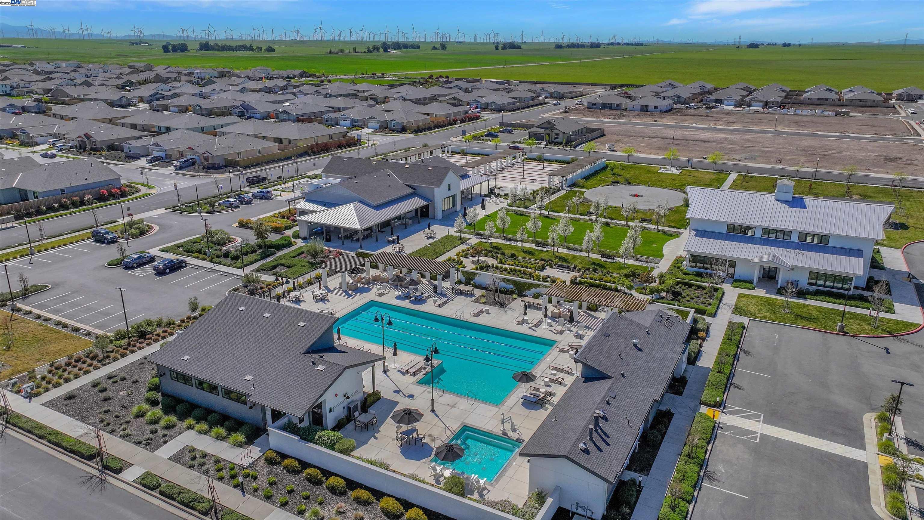 2211 Lavender Place Rio Vista, CA 94571 - Photo 35 of 36 an aerial view of a house with a garden