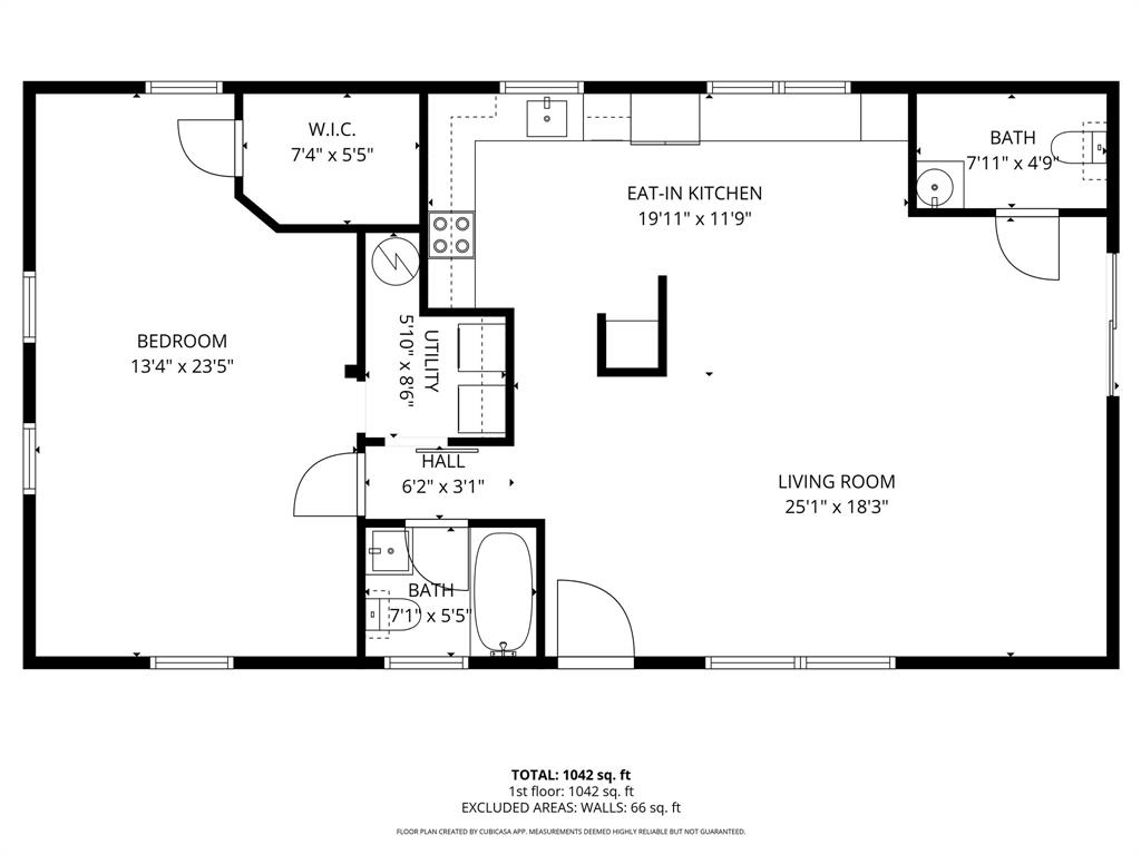 785 Trail Road Denison, TX 75021 - Photo 35 of 36 Current floor plan.