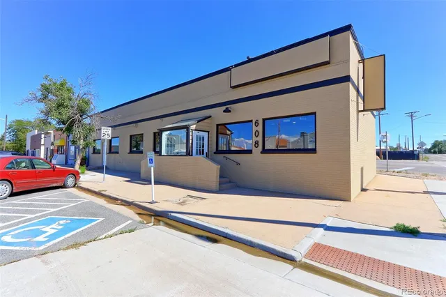 a view of a house with a patio