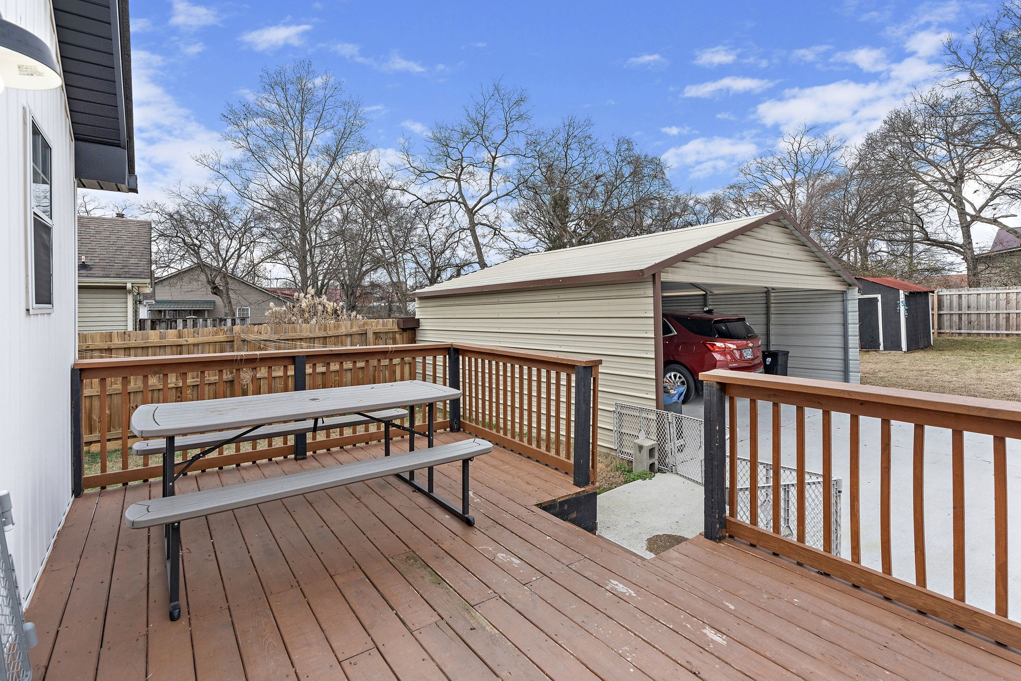 217 Maple Street Madison, TN 37115 - Photo 41 of 44 a view of a house with wooden deck