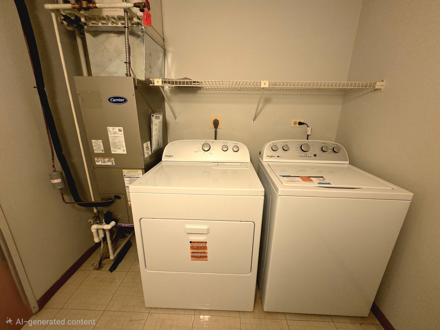 511 Aurora Avenue, Unit 108 Naperville, IL 60540 - Photo 16 of 32 a utility room with dryer and washer