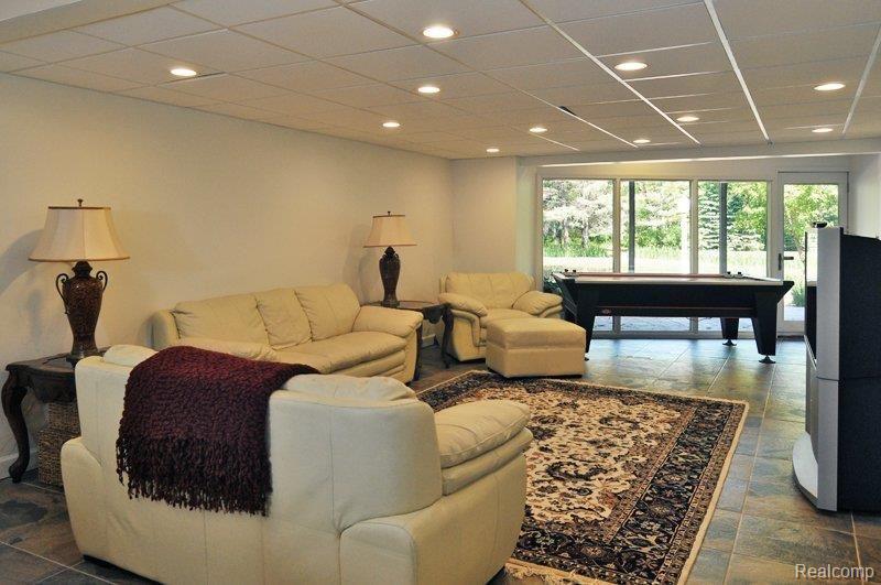 6175 Sheldon Road Rochester, MI 48306 - Photo 11 of 17 Lower Level Family Room