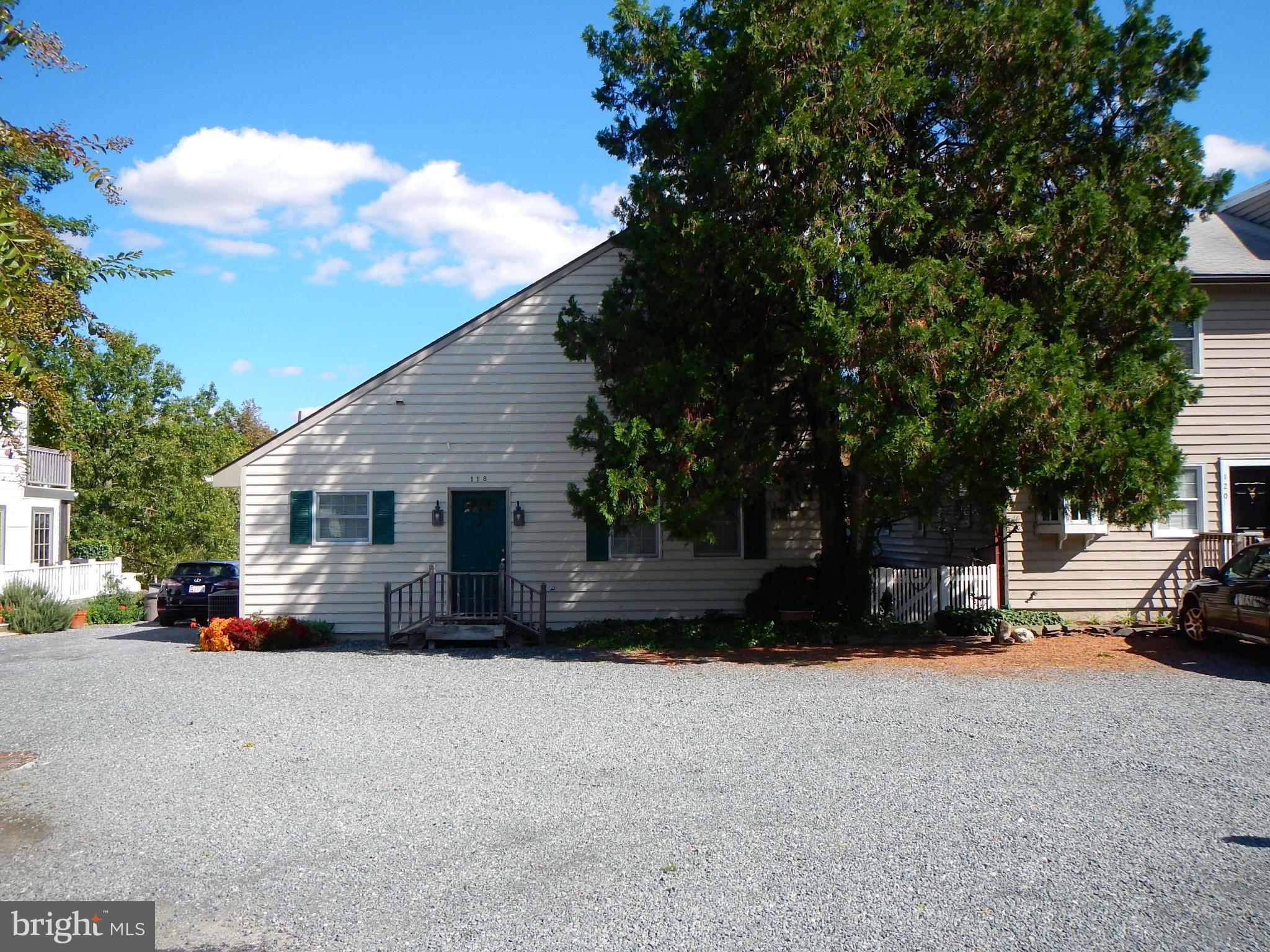 View down Driveway