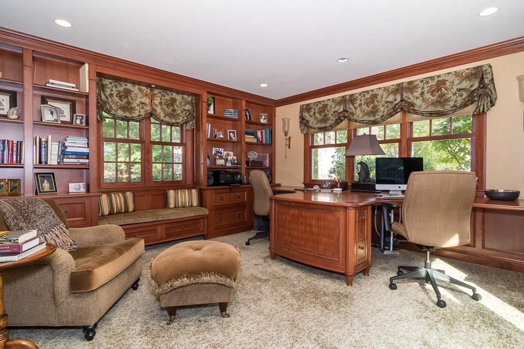 33 Tennyson Road Wellesley, MA 02481 - Photo 11 of 33 a living room with furniture and a floor to ceiling window