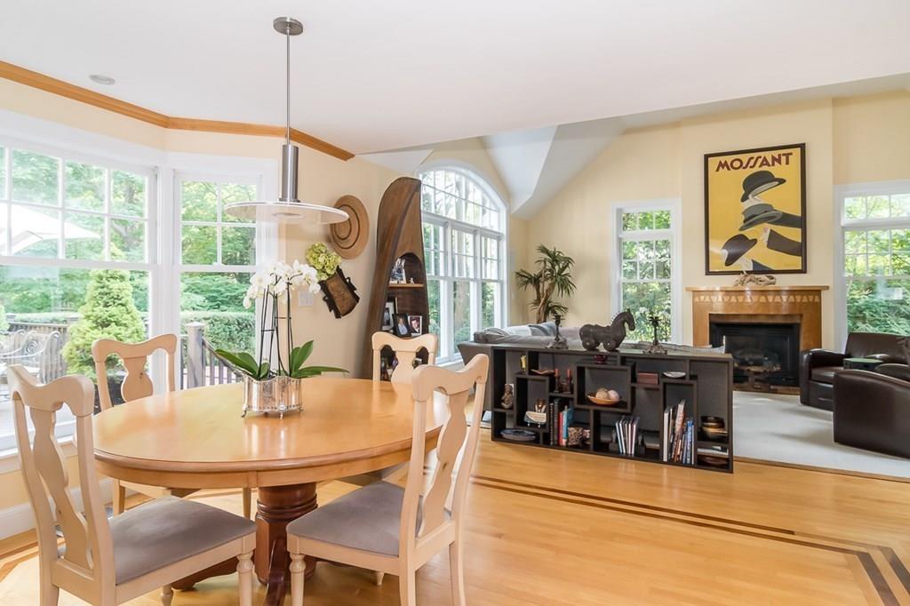 33 Tennyson Road Wellesley, MA 02481 - Photo 6 of 33 a view of a dining room with furniture window and outside view