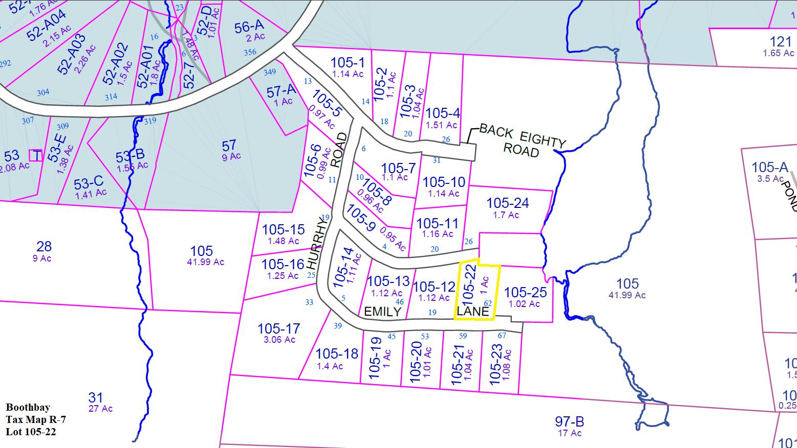 62 Murphy Road Boothbay, ME 04537 - Photo 2 of 2 Tax Map