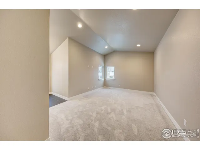 a view of empty room