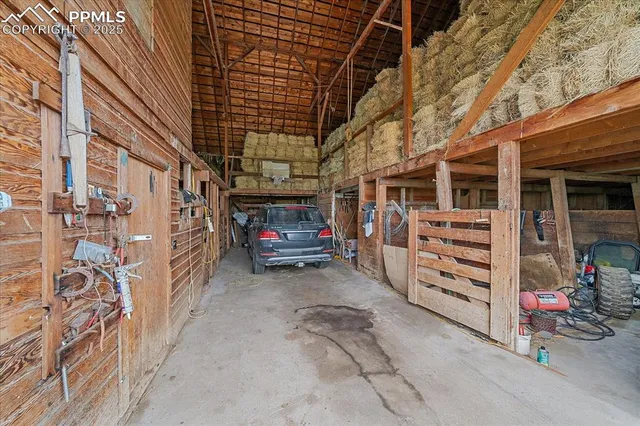 a big house with a big yard and large trees