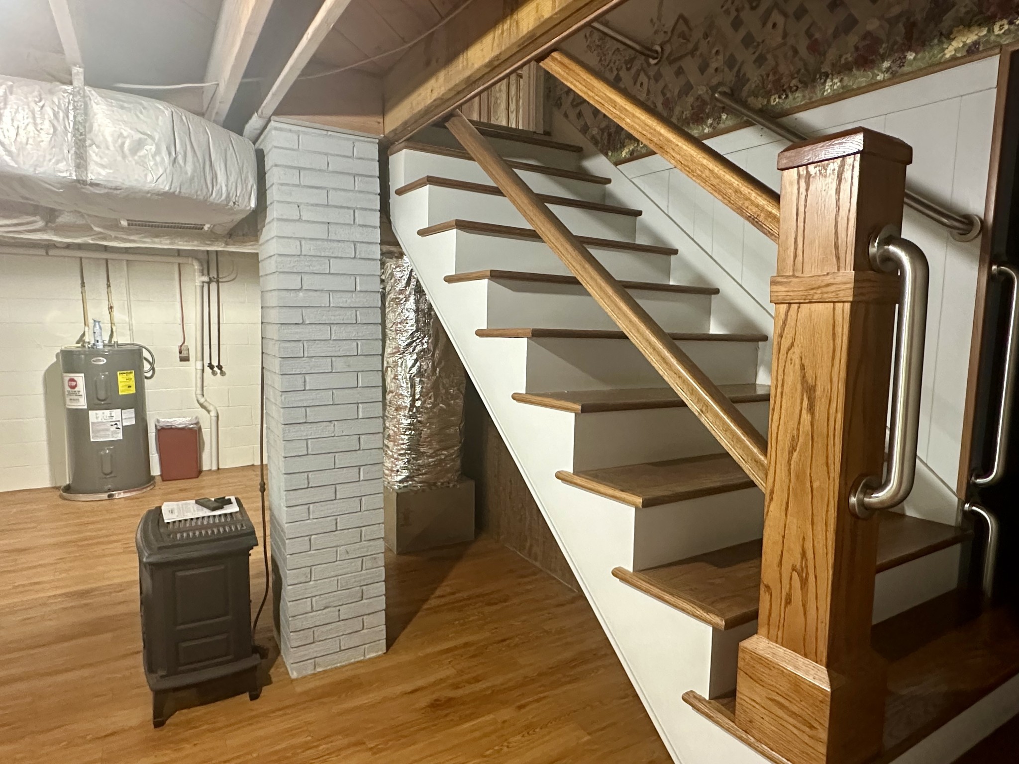 61 Nelson Road Lawrenceburg, TN 38464 - Photo 11 of 55 a view of entryway with wooden floor and stairs