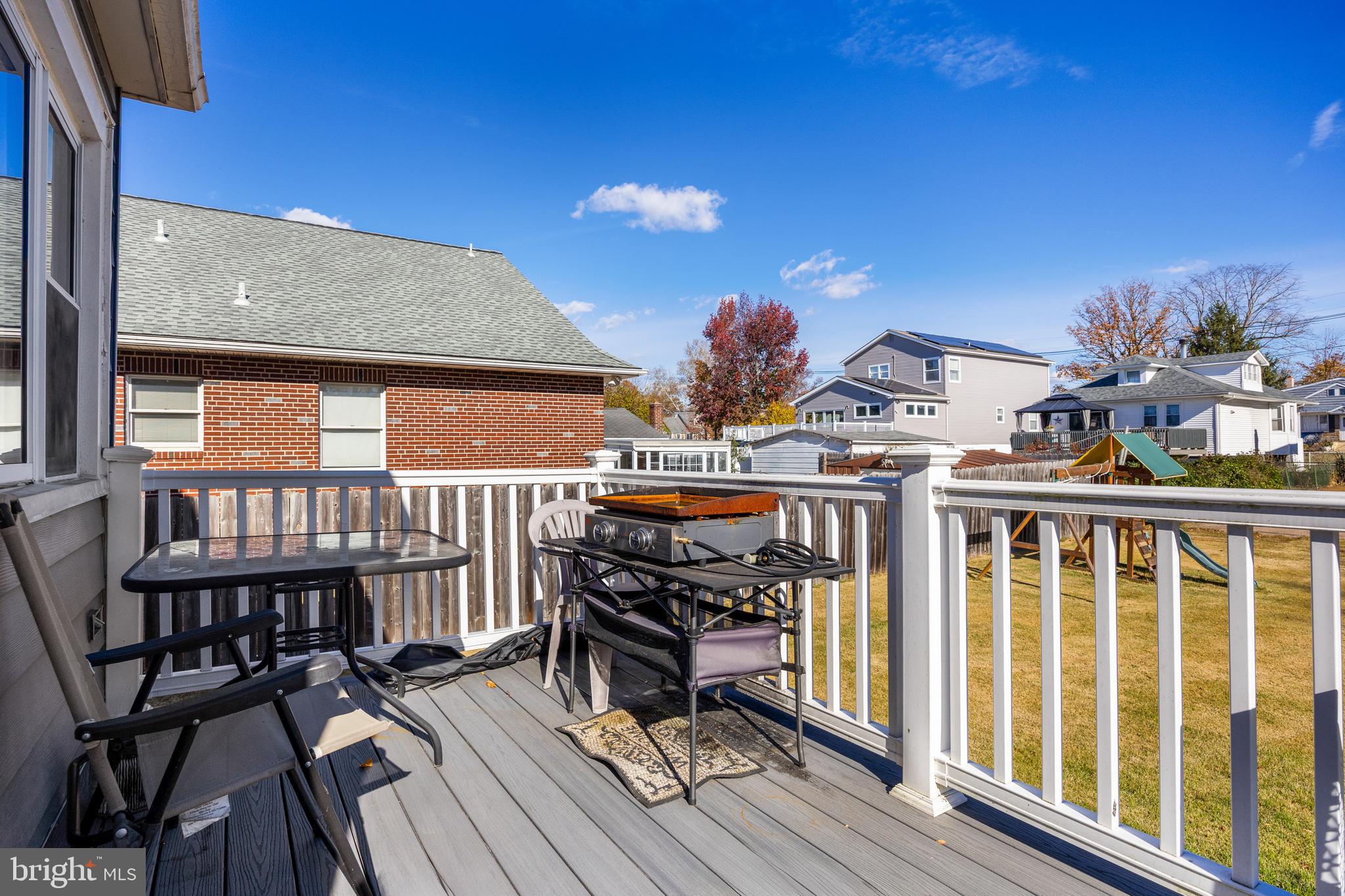 19 South Chestnut Avenue Maple Shade, NJ 08052 - Photo 25 of 31 a view of a balcony with chairs