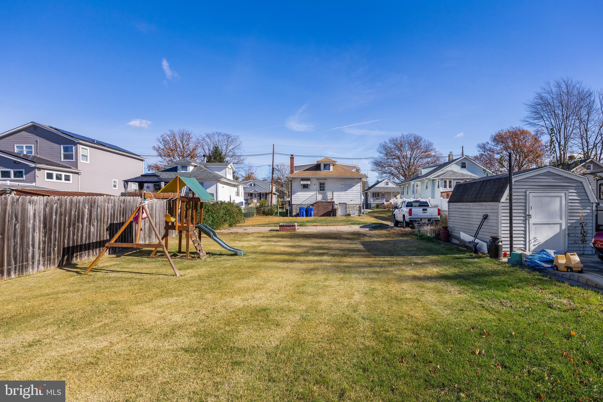 19 South Chestnut Avenue Maple Shade, NJ 08052 - Photo 26 of 31 a view of a swimming pool with a slide