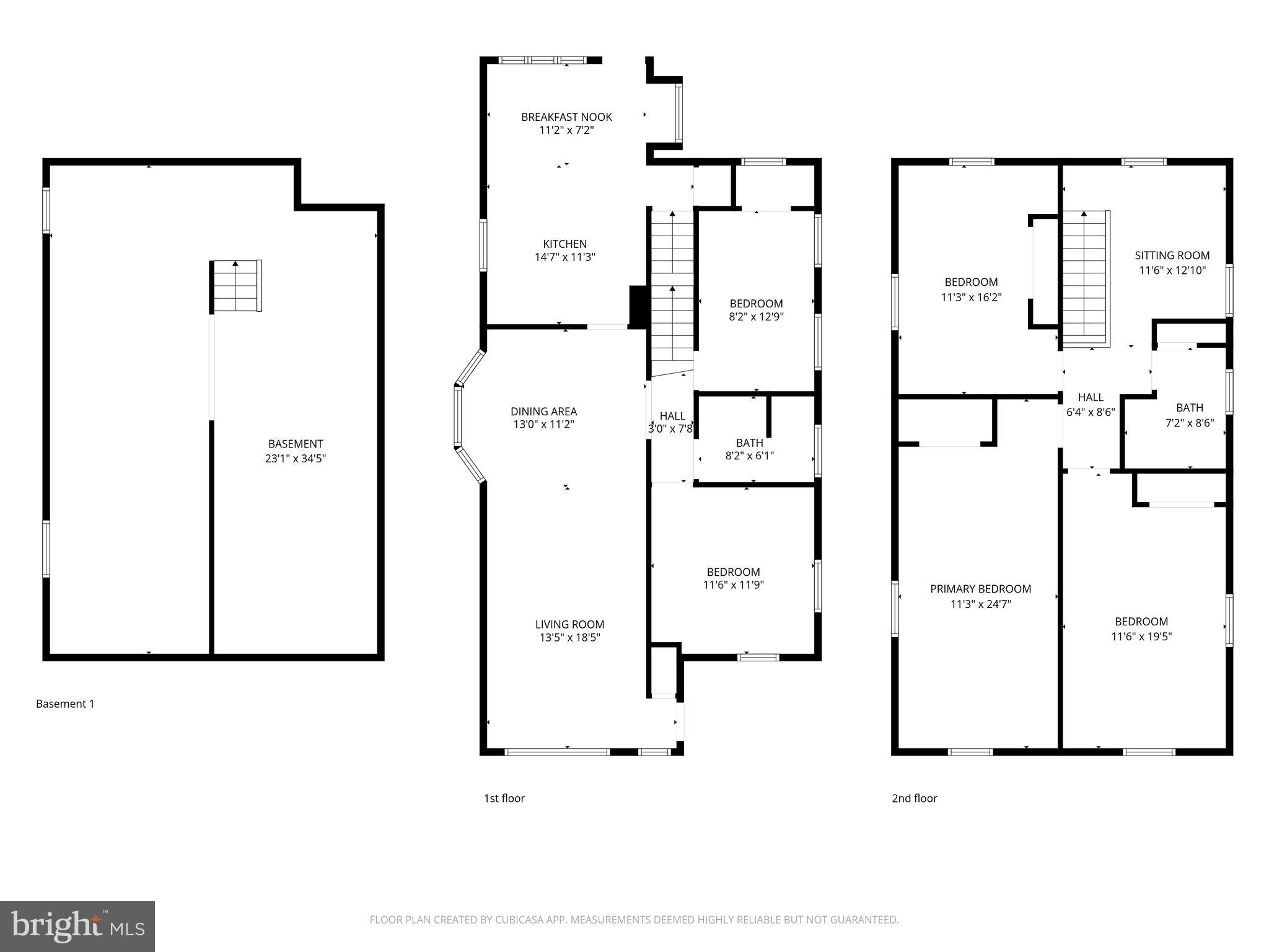 19 South Chestnut Avenue Maple Shade, NJ 08052 - Photo 31 of 31 a picture of a floor plan