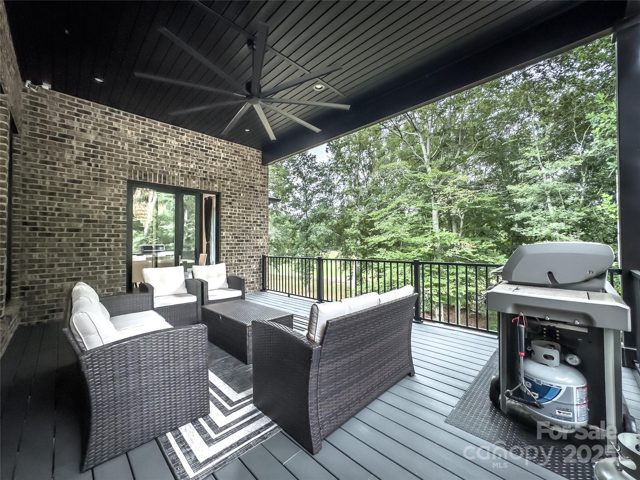 668 Players Ridge Road Hickory, NC 28601 - Photo 13 of 48 a view of a patio on the roof deck