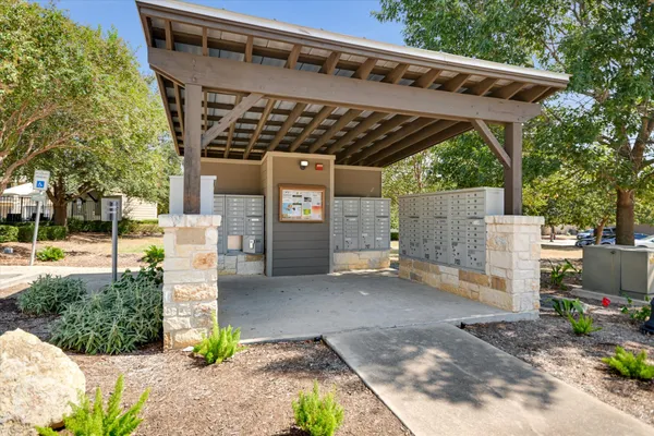 a view of a patio