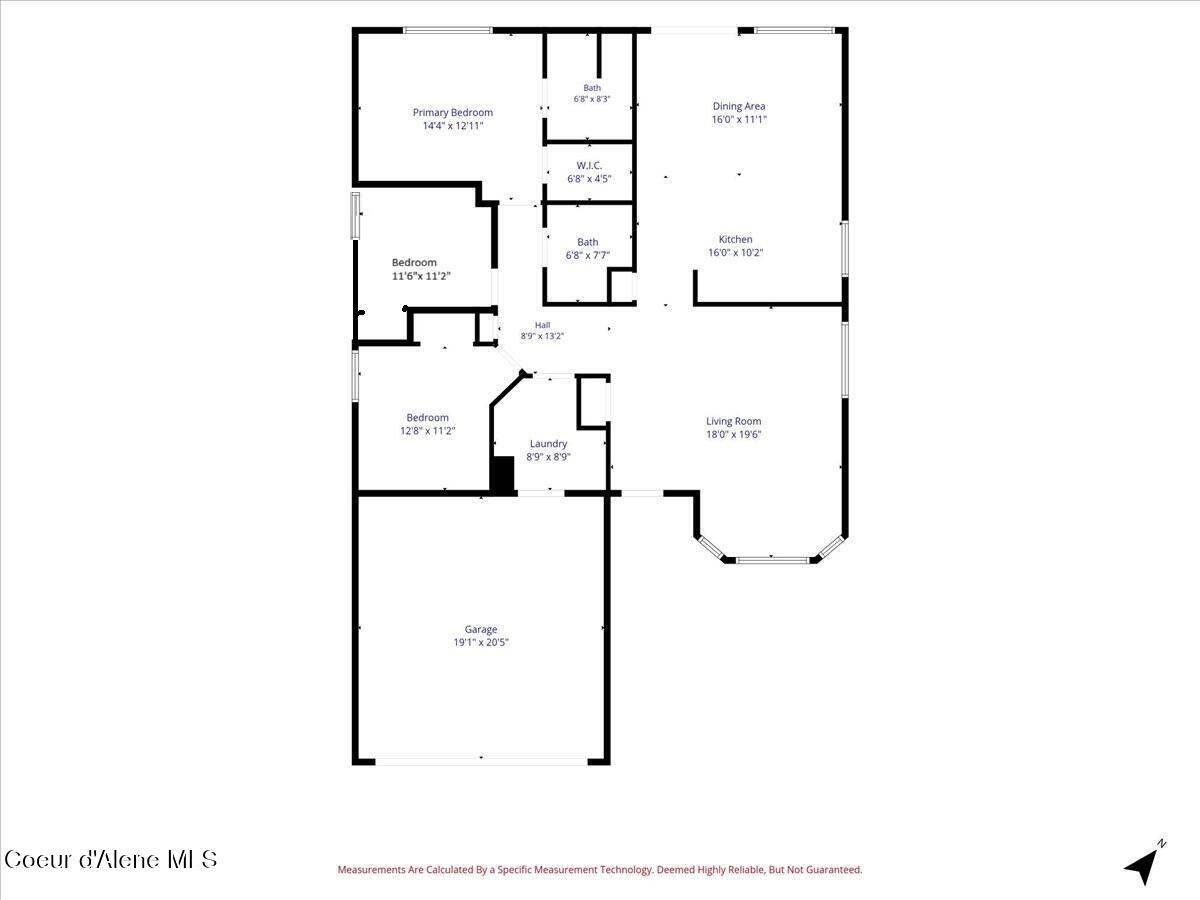 7881 West Kayak Court Rathdrum, ID 83858 - Photo 42 of 42 01-Floor Plan final