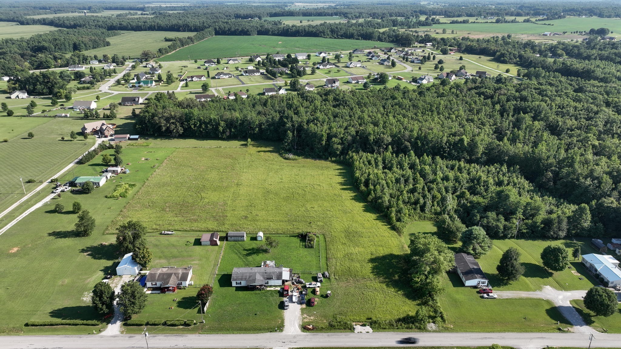 0 Ferrells Loop Road Manchester, TN 37355 - Photo 6 of 16 an aerial view of a residential houses with outdoor space and street view