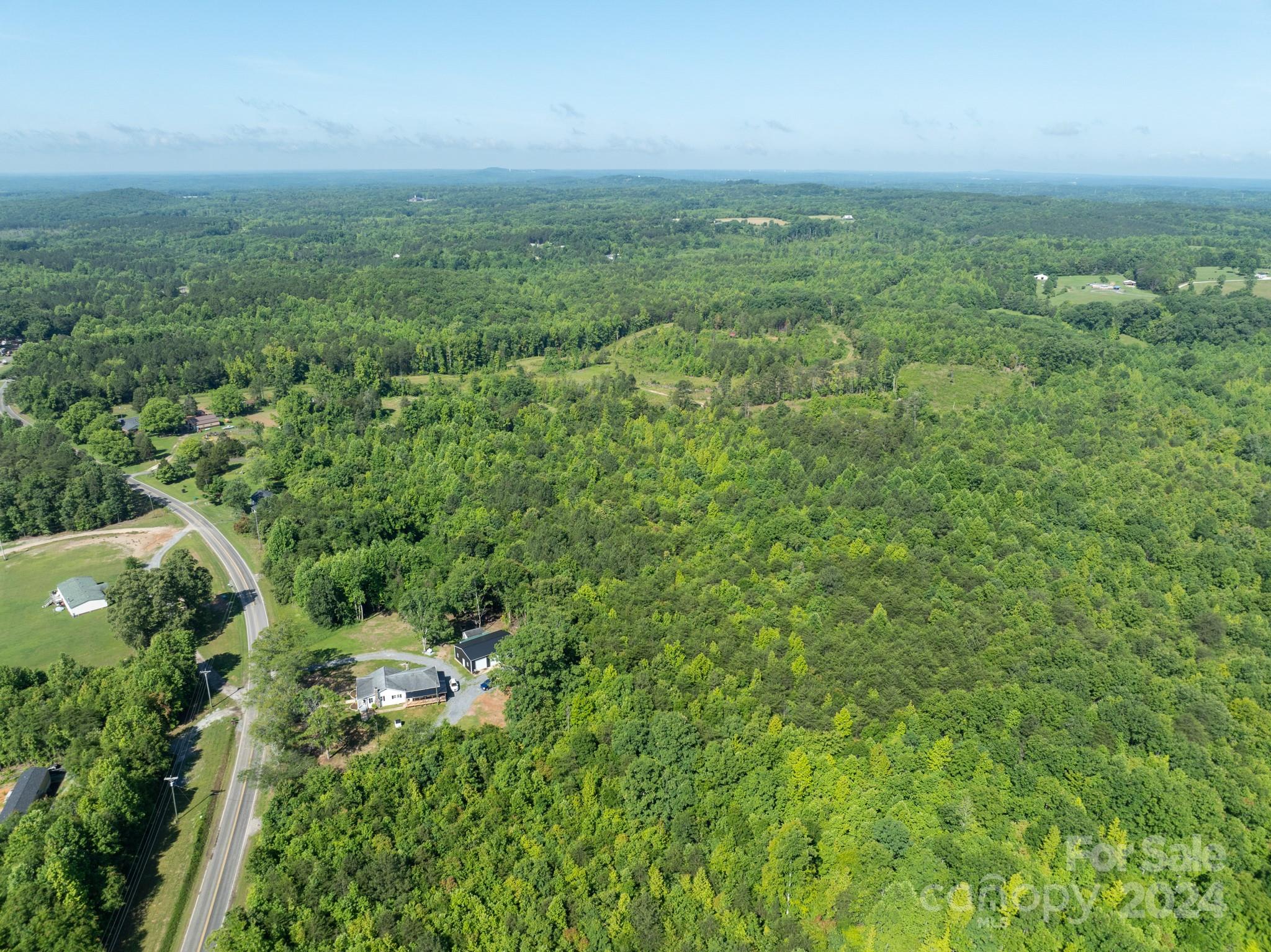 250 Hopewell Road Blacksburg, SC 29702 - Photo 34 of 38 an aerial view of residential houses with outdoor space and trees