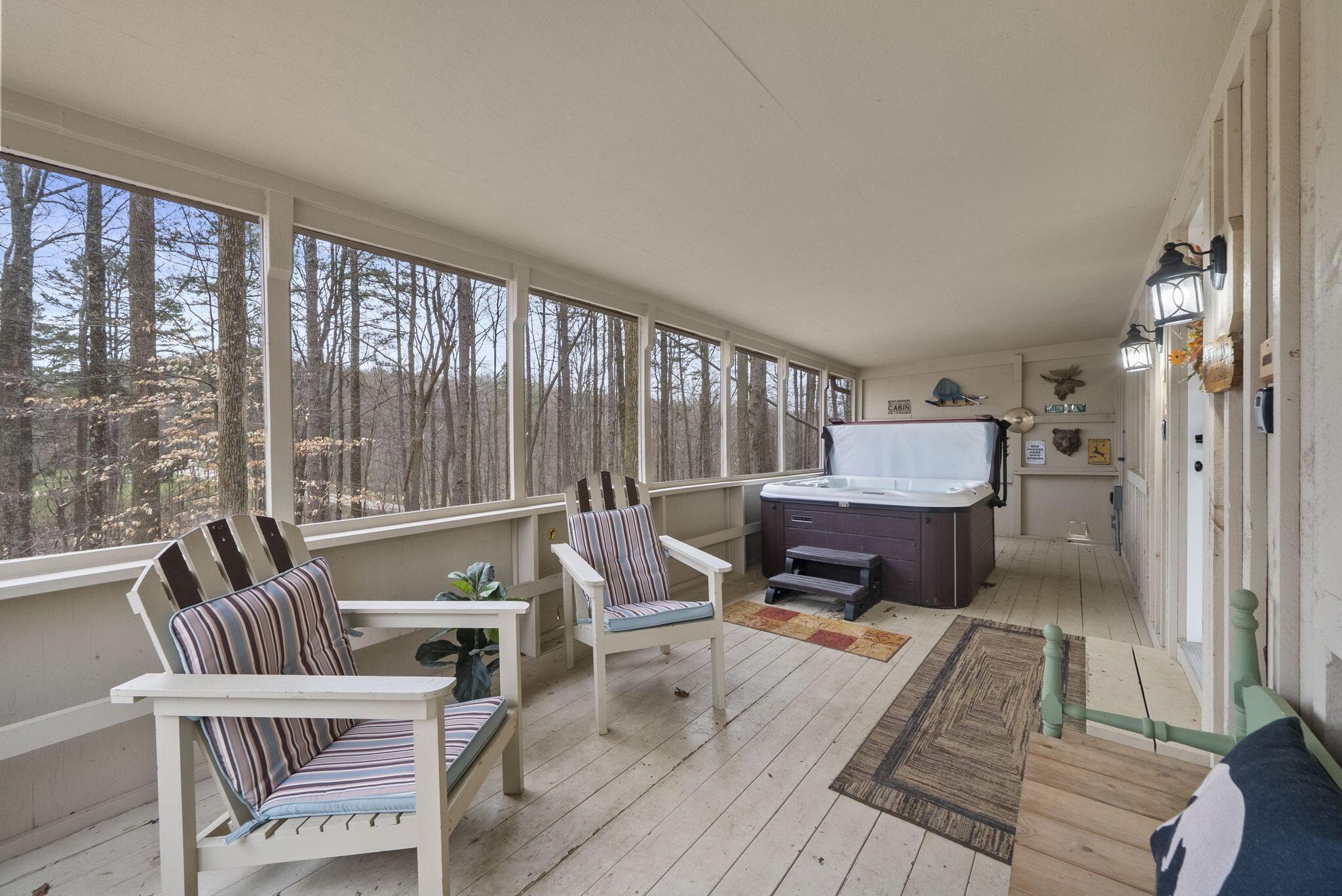 20554 Thompson Ridge Road Laurelville, OH 43135 - Photo 24 of 40 Enclosed Front Porch