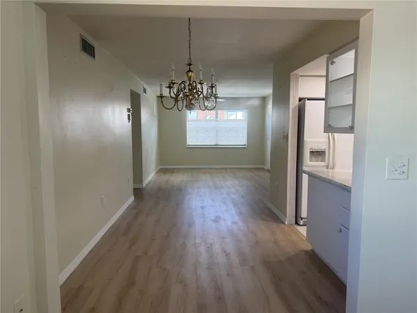 wooden floor in a gallery