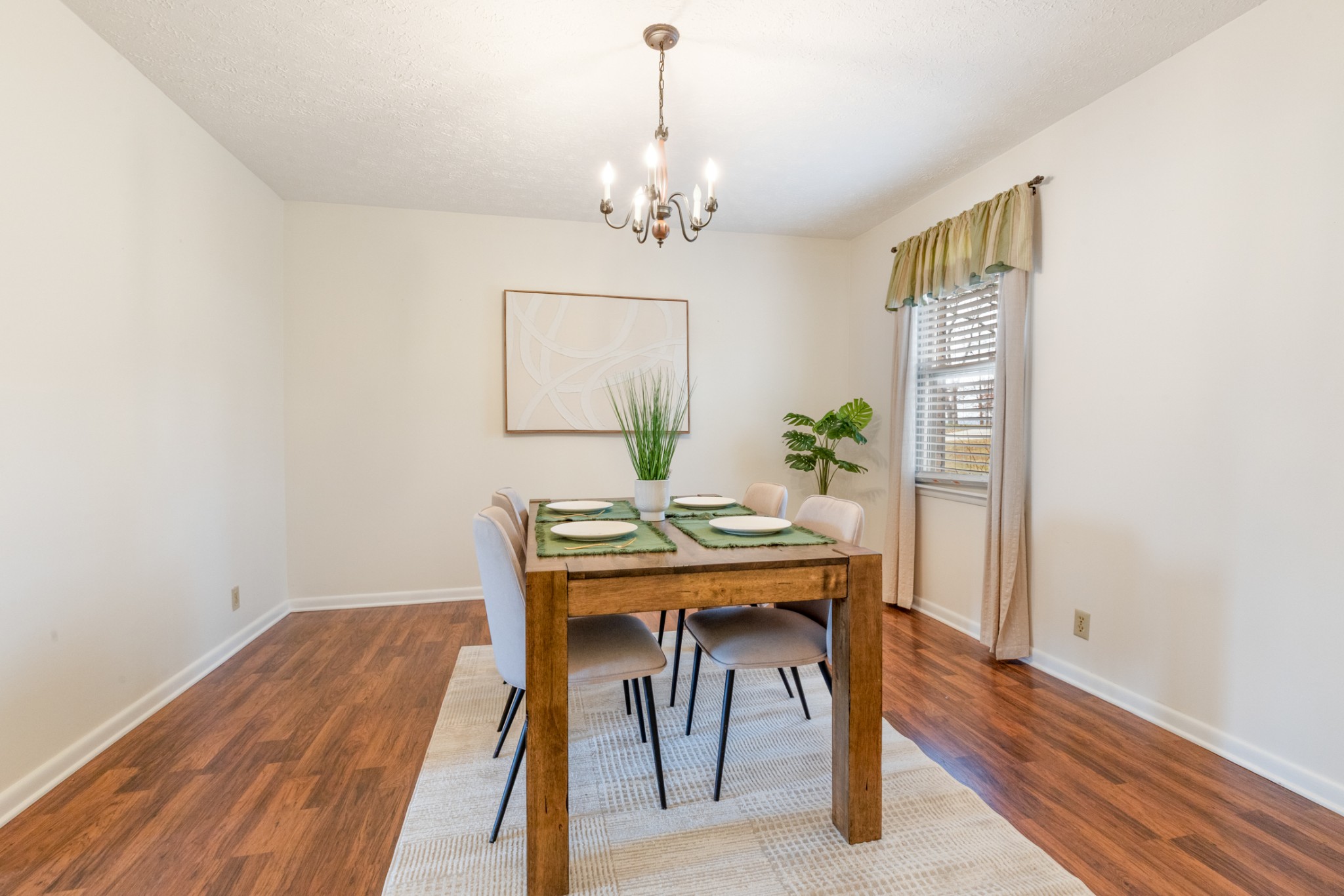 2054 Ridgecrest Circle Dickson, TN 37055 - Photo 13 of 38 a view of a dining room with furniture and wooden floor