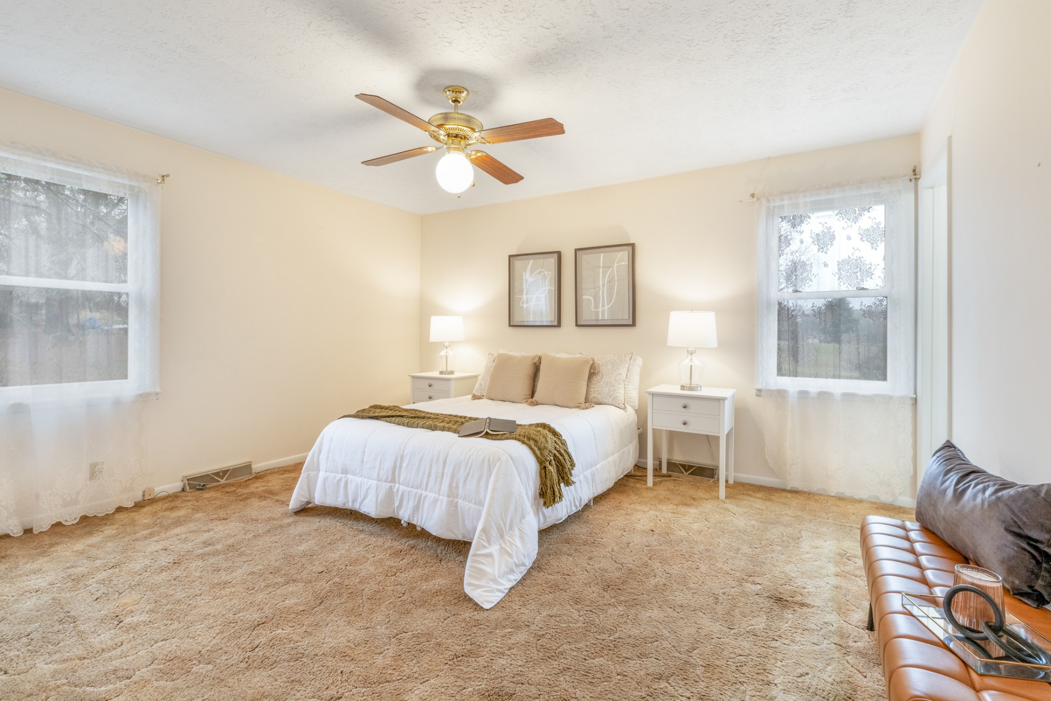 2054 Ridgecrest Circle Dickson, TN 37055 - Photo 19 of 38 a spacious bedroom with a bed and a window