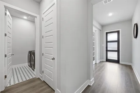 wooden floor in an empty room