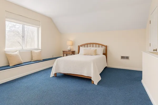 a room with a window