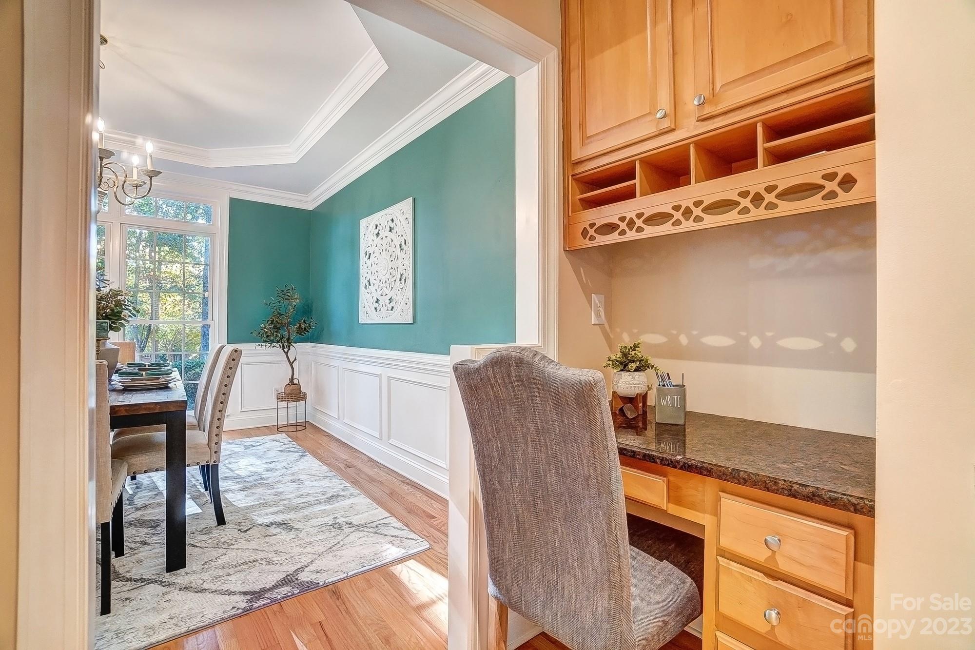 9710 Shadowmere Lane Weddington, NC 28104 - Photo 9 of 46 a dining room with furniture and a window