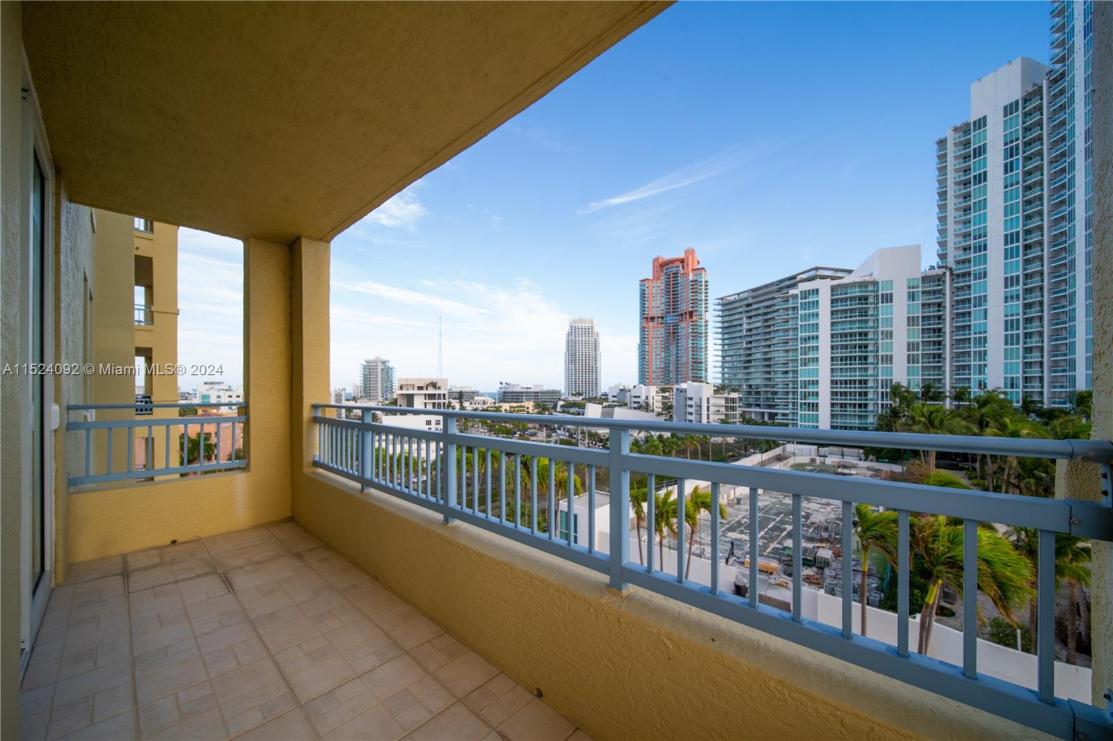 90 Alton Road, Unit 902 Miami Beach, FL 33139 - Photo 26 of 35 a view of city from a balcony