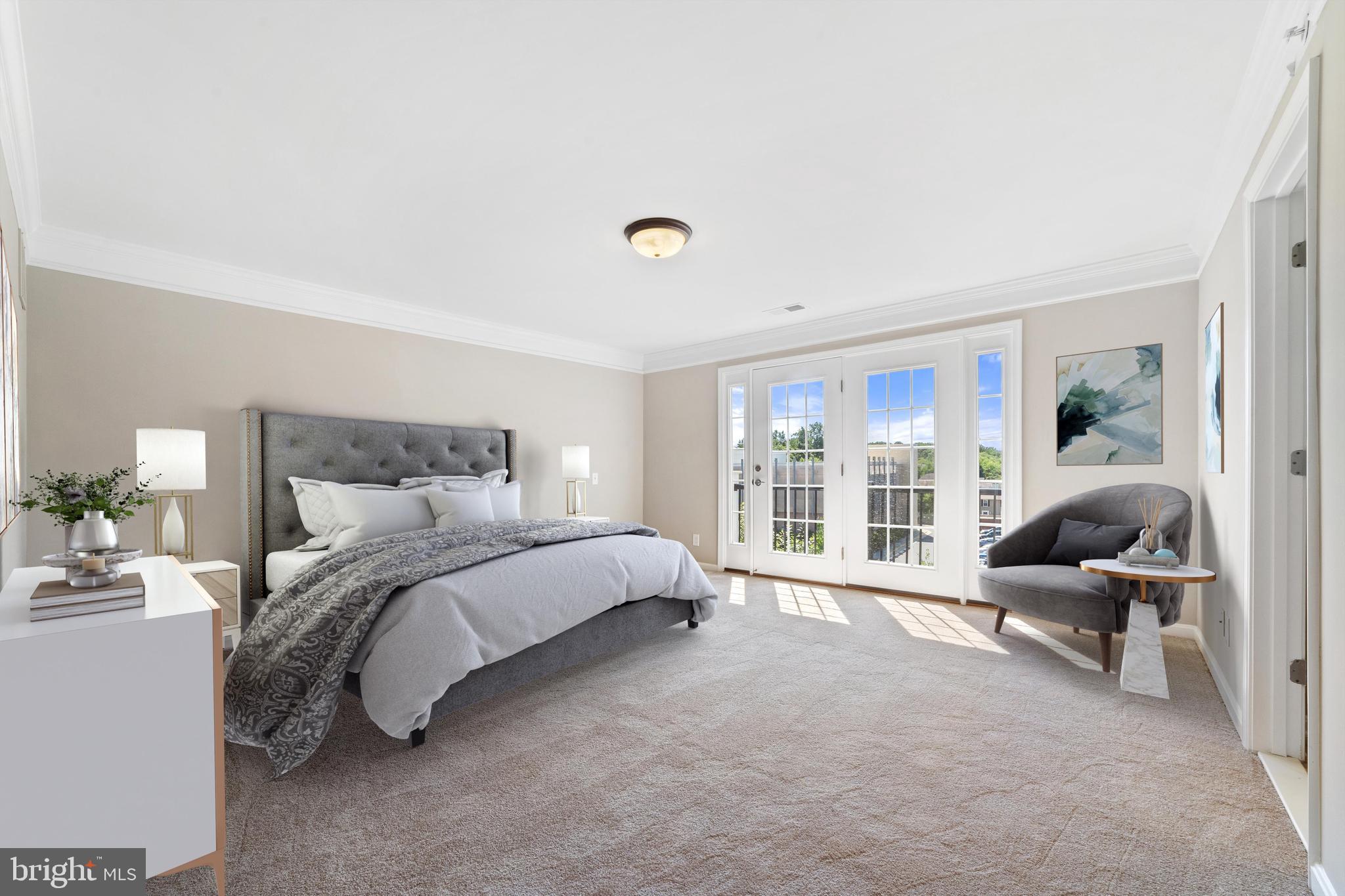 3040 Rittenhouse Circle, Unit 46 Fairfax, VA 22031 - Photo 26 of 66 Master Bedroom - virtually staged