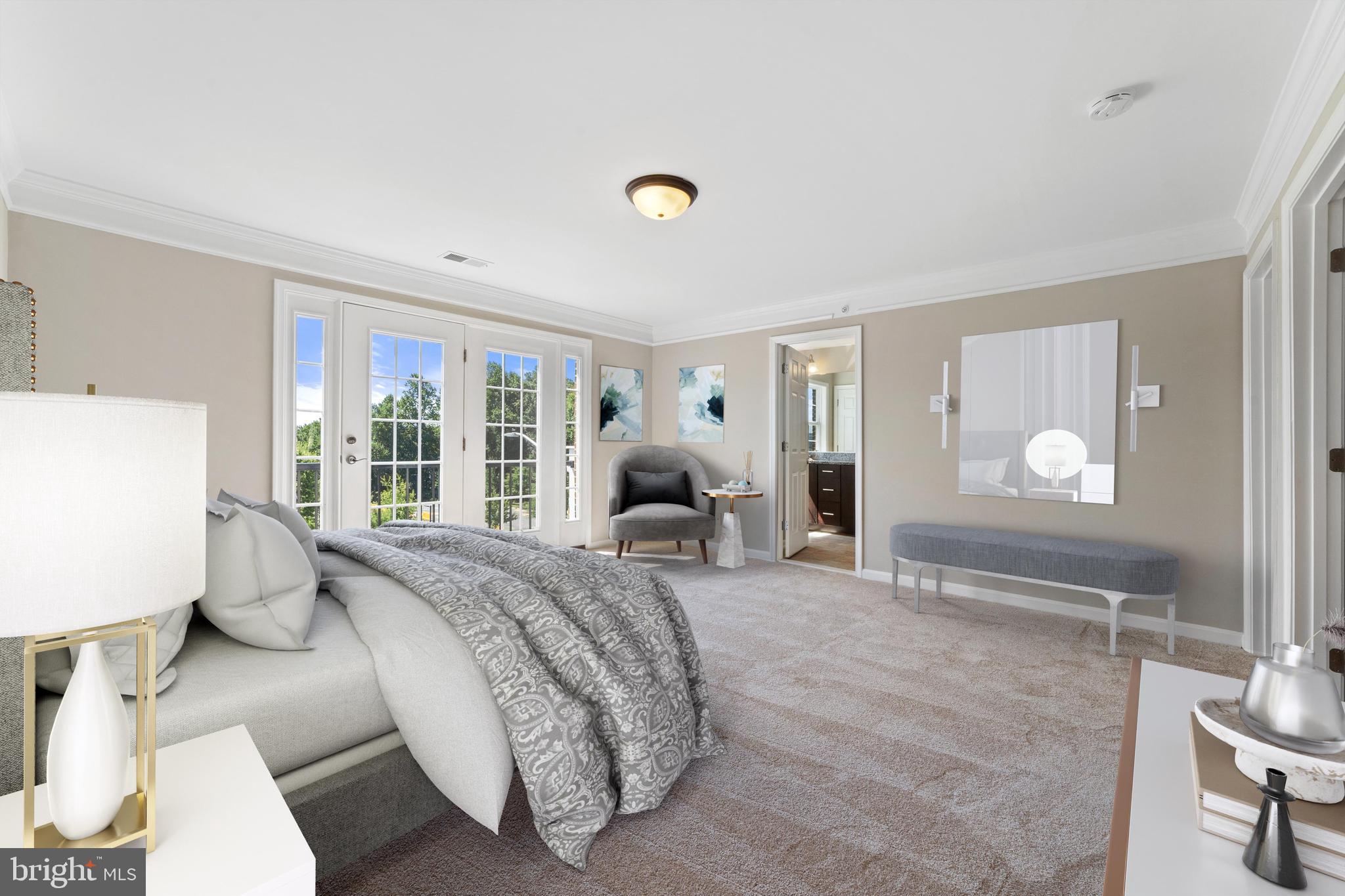 3040 Rittenhouse Circle, Unit 46 Fairfax, VA 22031 - Photo 27 of 66 Master Bedroom - virtually staged
