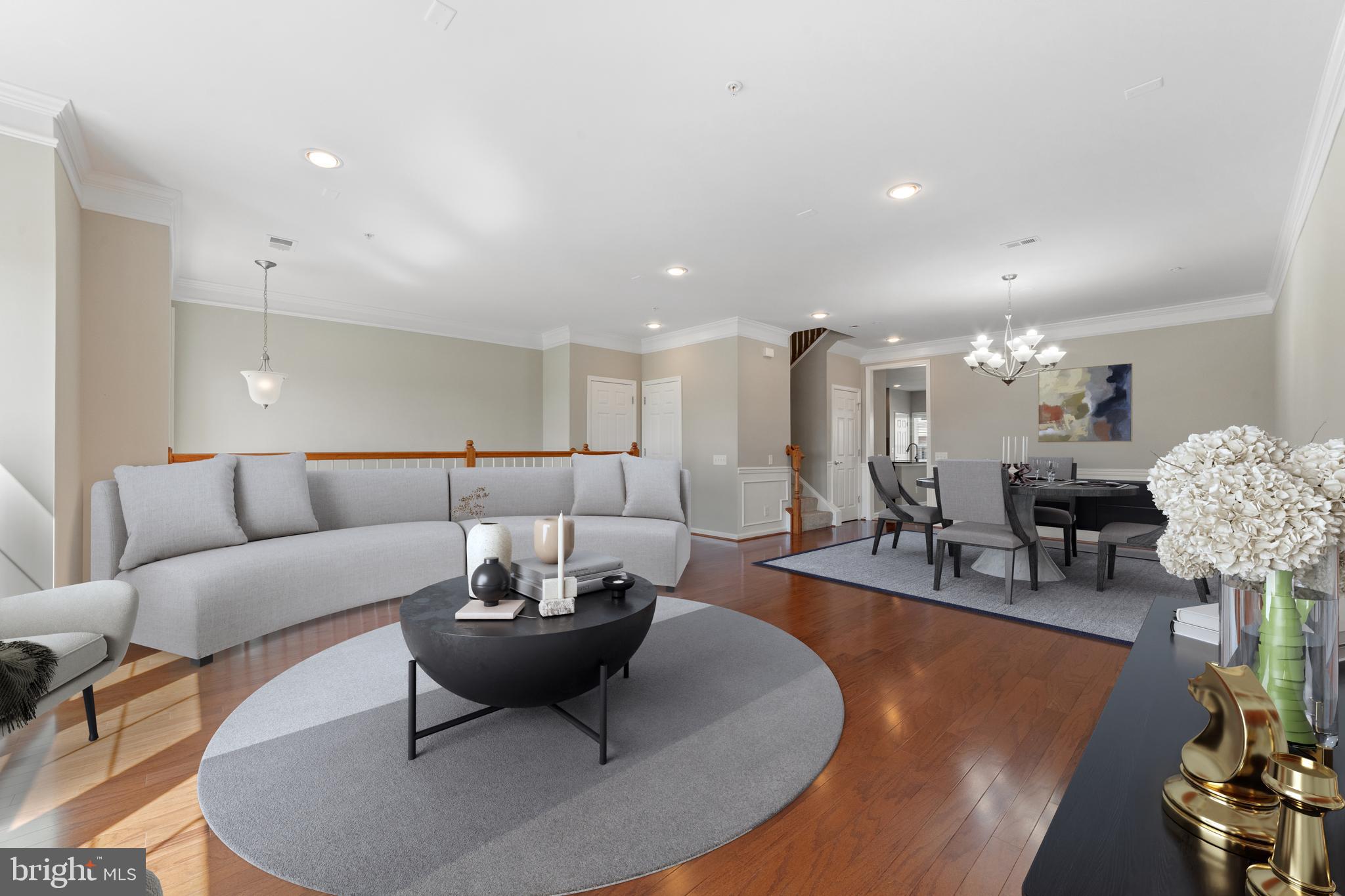 3040 Rittenhouse Circle, Unit 46 Fairfax, VA 22031 - Photo 5 of 66 Living Room - virtually staged