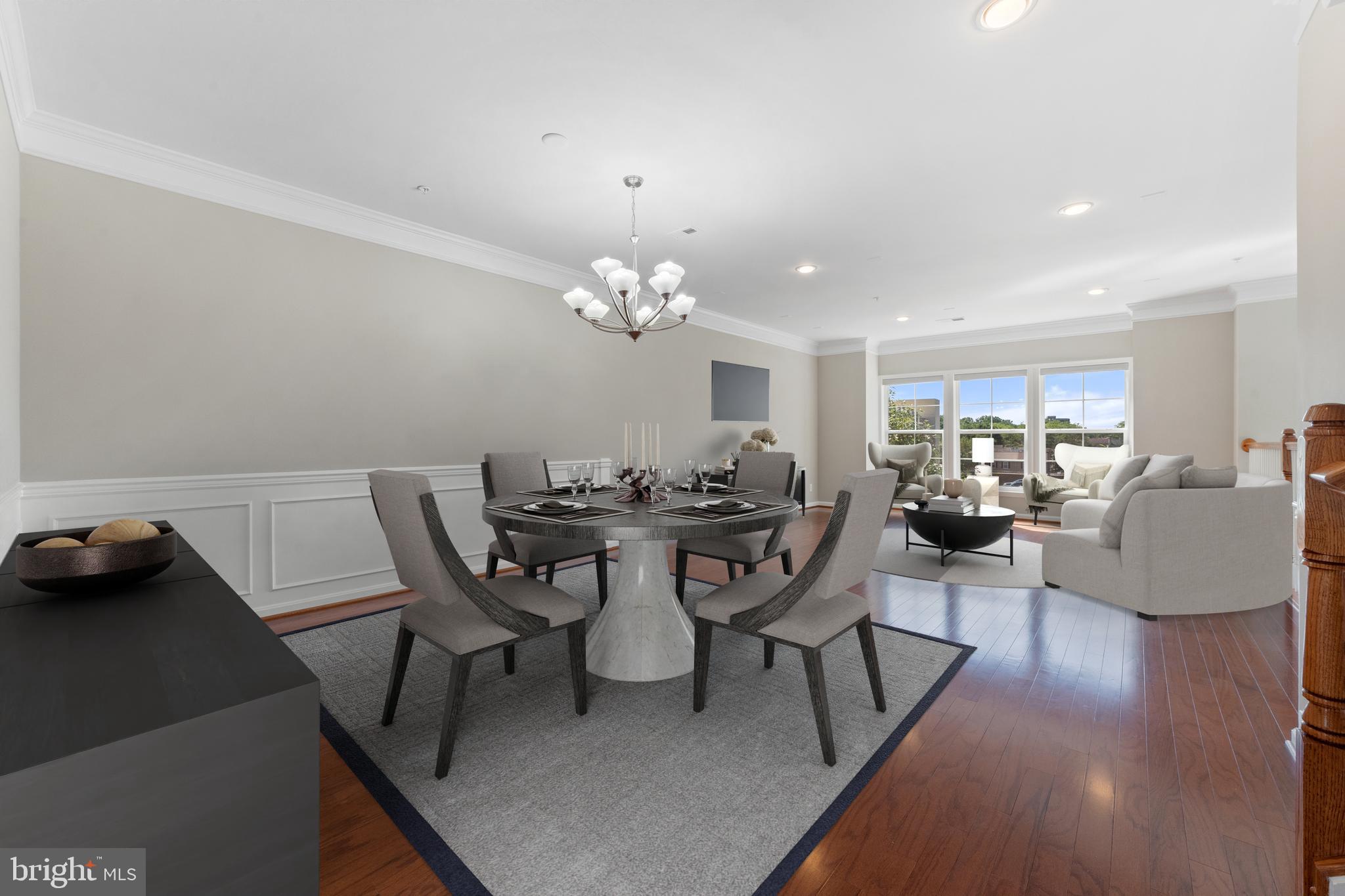 3040 Rittenhouse Circle, Unit 46 Fairfax, VA 22031 - Photo 7 of 66 Dining Room - virtually staged
