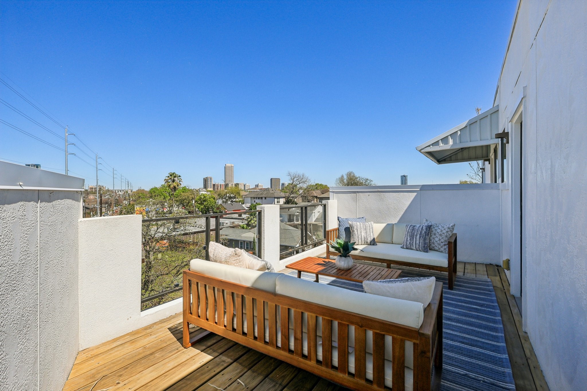 1771 Michigan Street Houston, TX 77006 - Photo 1 of 28 Views from this roof top terrace cannot be beat!