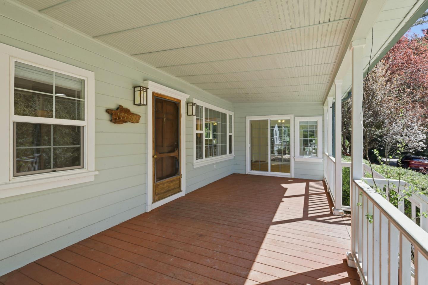 17760 China Grade Road Boulder Creek, CA 95006 - Photo 5 of 45 a view of a house with a large window