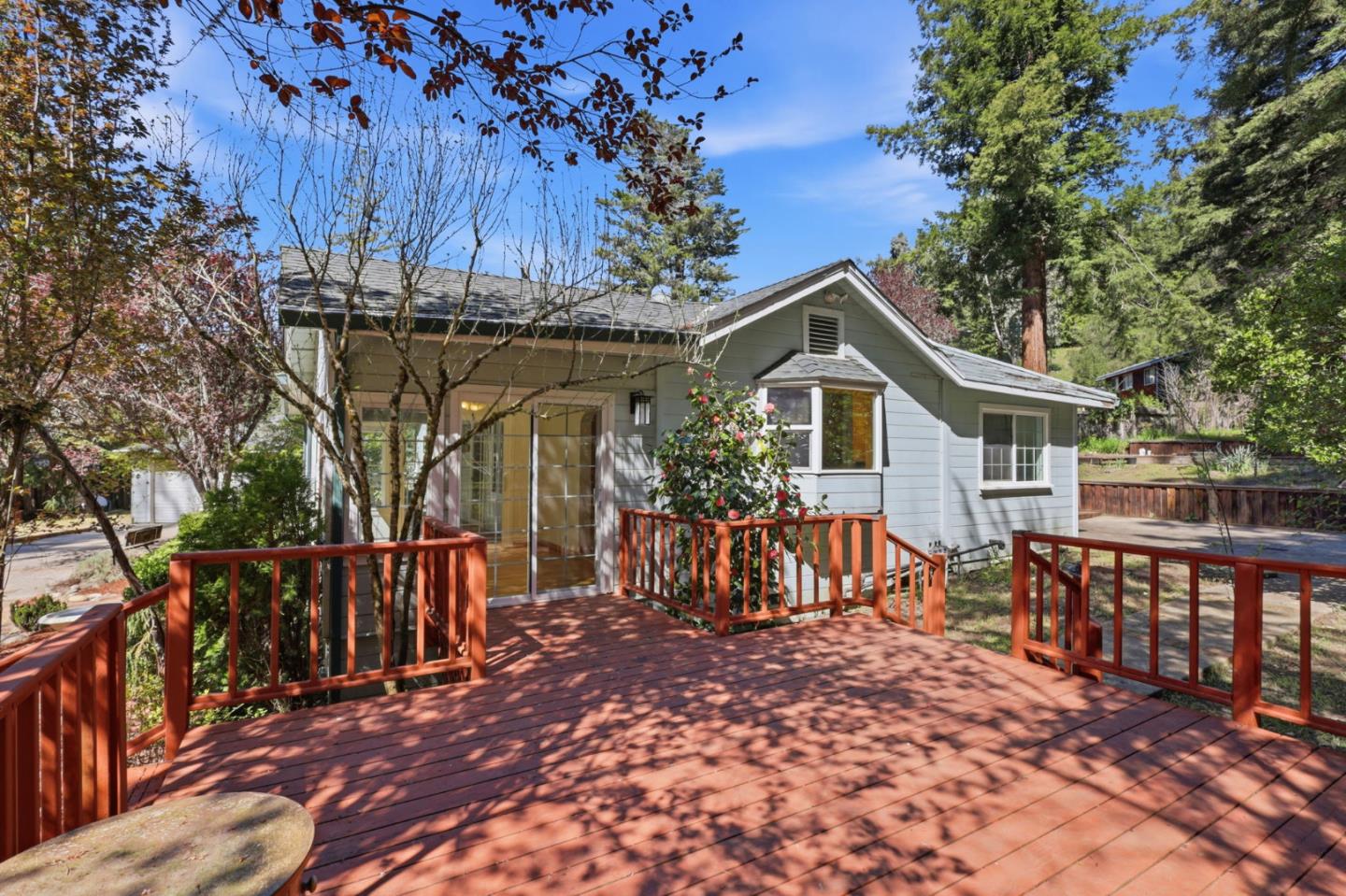 17760 China Grade Road Boulder Creek, CA 95006 - Photo 7 of 45 a view of outdoor space yard and deck