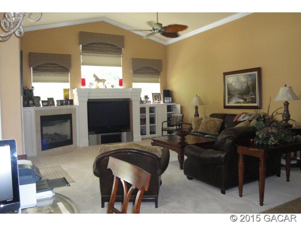 1493 Southwest 87th Street Gainesville, FL 32607 - Photo 8 of 23 Living Area with Fireplace