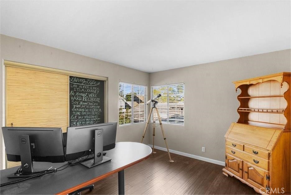 42050 Humber Drive Temecula, CA 92591 - Photo 19 of 31 a view of a workspace with furniture and a window